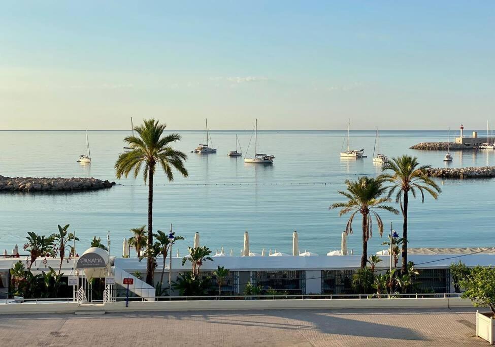 Le Garavan-Vue Mer-Plage-Clim-Terrasse Мантон Екстер'єр фото